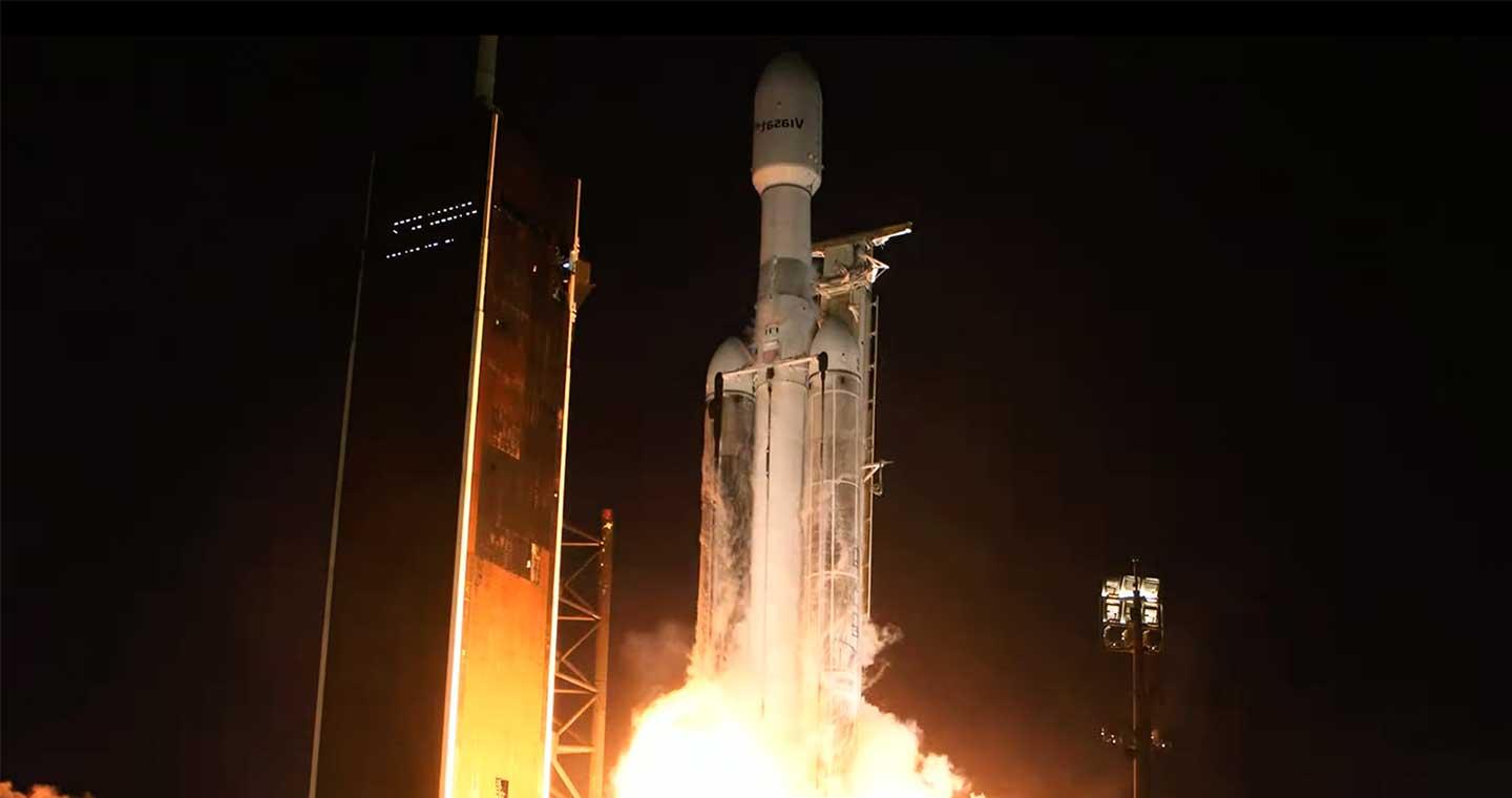 ViaSat-3有效载荷从肯尼迪航天中心发射
